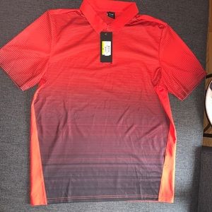 Oakley White Stripe Polo